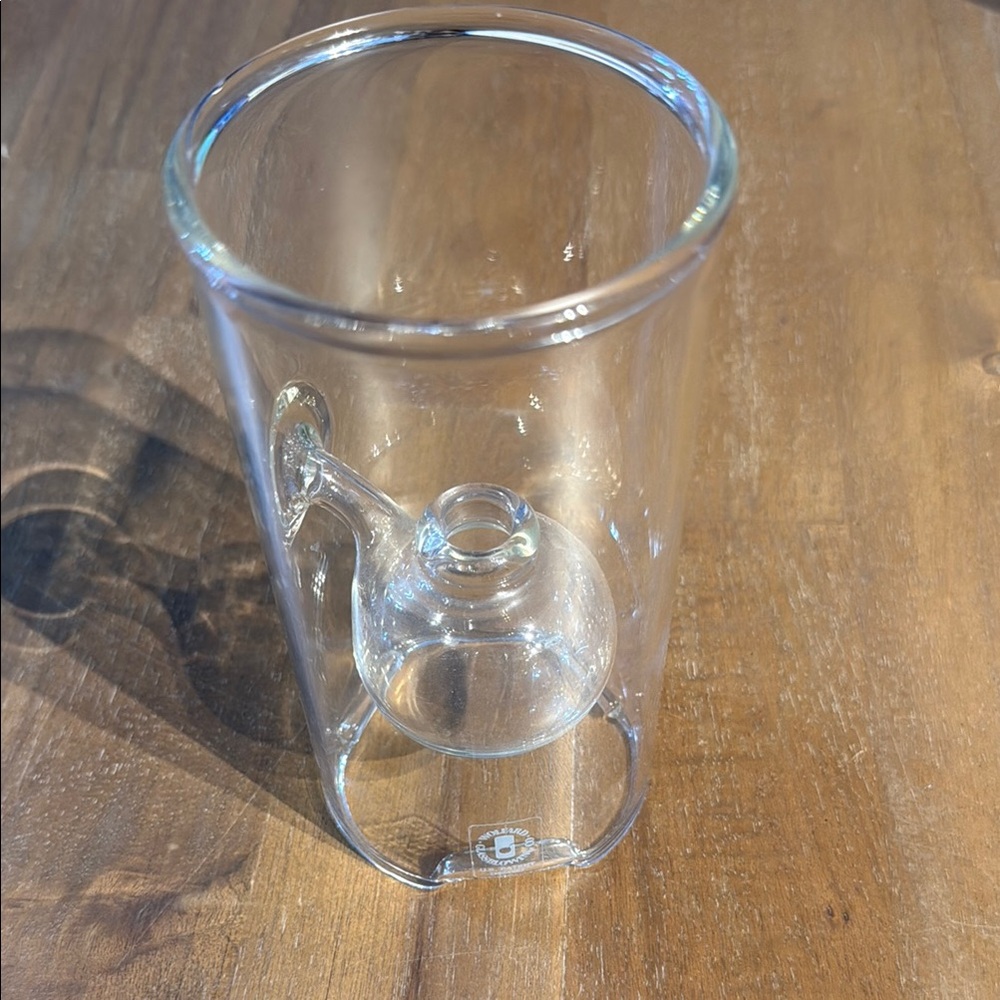 Elegant Clear Glass Tea Infuser by Wolfard